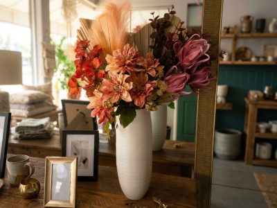 vasos de flores